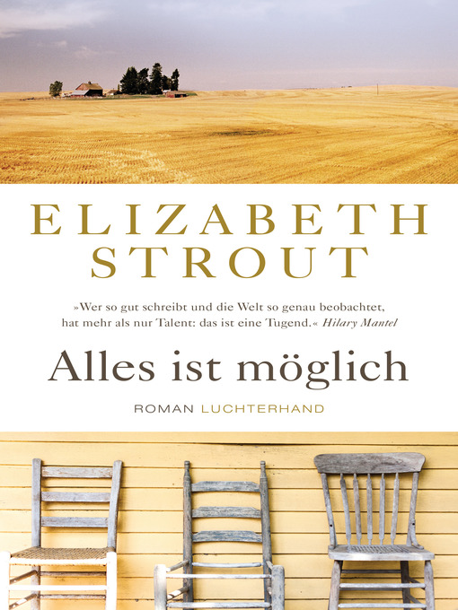 Title details for Alles ist möglich by Elizabeth Strout - Available